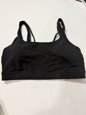 Athleta Black Seamless Light-Support Sports Bra